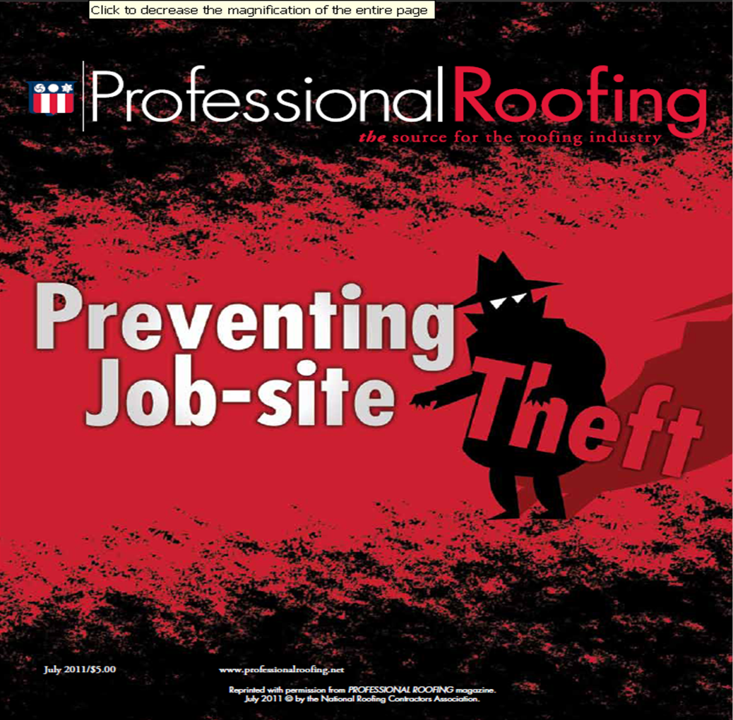 Professional Roofing Magazine